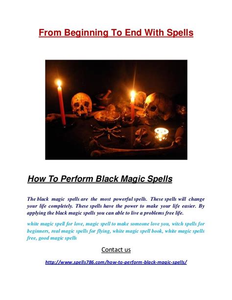 How to do Black Magic: Full Guide (Spells, Curses  .